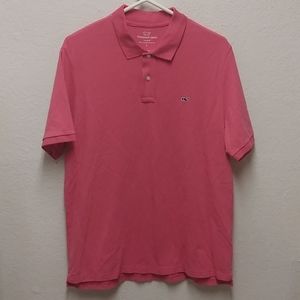 Vineyard Vines L Salmon Classic Fit Polo Shirt